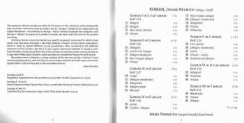 SACD Johan Helmich Roman: The Twelve Keyboard Sonatas: I - VII (The 12 Keyboard Sonatas Nos 1-7) 319516