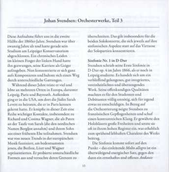 CD Johan Svendsen: Orchestral Works, Vol. 3 293227