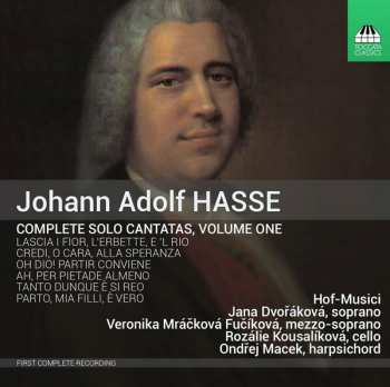 Album Johann Adolf Hasse: Johann Adolf Hasse - Complete Solo Cantatas,  Volume One