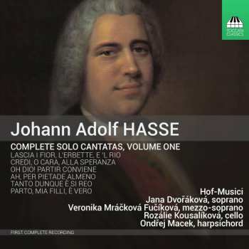 CD Johann Adolf Hasse: Johann Adolf Hasse - Complete Solo Cantatas,  Volume One 542716