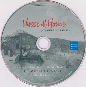 CD Johann Adolf Hasse: Hasse At Home 319105