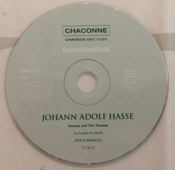 CD Johann Adolf Hasse: Sonatas And Trio Sonatas 305170