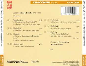 CD Johann Adolph Scheibe: Sinfonias 291310