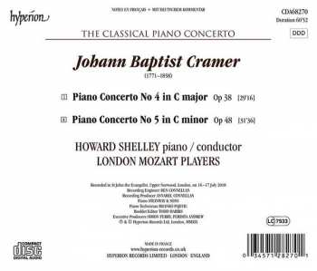 CD Johann Baptist Cramer: Piano Concertos Nos 4 & 5 296773
