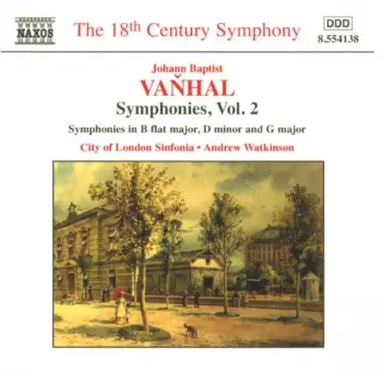 Johann Baptist Vanhal: Symphonies, Vol. 2