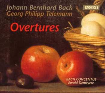 Album Johann Bernhard Bach: Ouvertüren D-dur,e-moll,g-dur,g-moll Für Streicher & Bc
