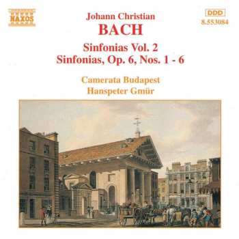 Album Johann Christian Bach: Symphonien Vol.2