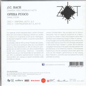 2CD Johann Christian Bach: Zanaida (1763) Opera In 3 Acts 244477