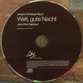 CD Johann Christoph Bach: Welt, Gute Nacht 479395