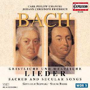 Album Johann Christoph Friedrich Bach: Lieder