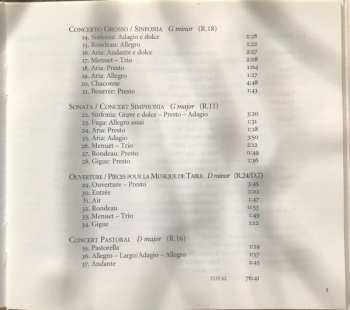 CD Johann Christoph Pez: Ouvertures - Concerti: Six Orchestral Suites And Concertos DIGI 460674