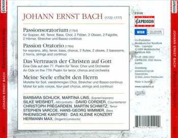 2CD Johann Ernst Bach: Passionsoratorium 323431