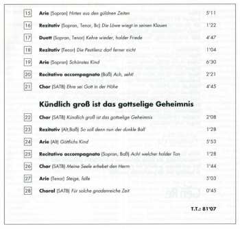 CD Johann Friedrich Agricola: Die Hirten Bei Der Krippe - Three Christmas Cantatas 123323
