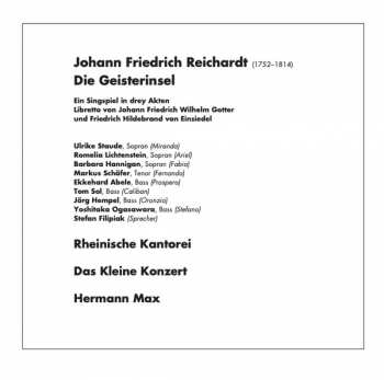 2CD Johann Friedrich Reichardt: Die Geisterinsel 315083