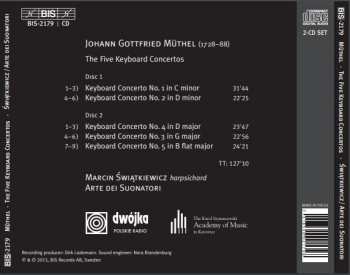 2CD Johann Gottfried Müthel: The 5 Keyboard Concertos 111584