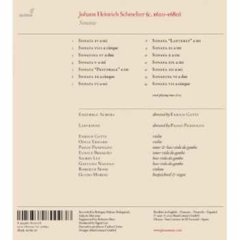CD Johann Heinrich Schmelzer: Sonatas 324935