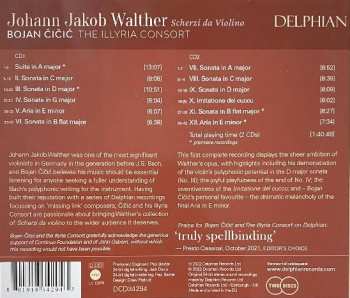 2CD Johann Jakob Walther: Scherzi Da Violino  500777