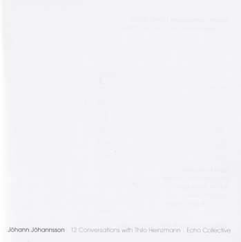 CD Jóhann Jóhannsson: 12 Conversations With Thilo Heinzmann 179772