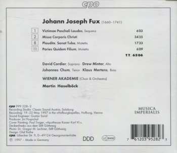 CD Johann Joseph Fux: Missa Corporis Christi • Motets 114777