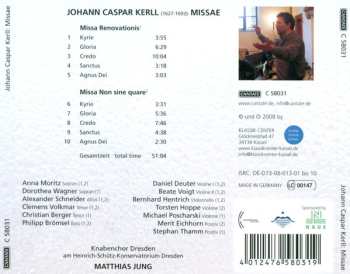 CD Johann Kaspar Kerll: Missa Non Sine Quare / Missa Renovationis 514804