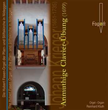 Album Johann Krieger: Anmuthige Clavierübung 1699