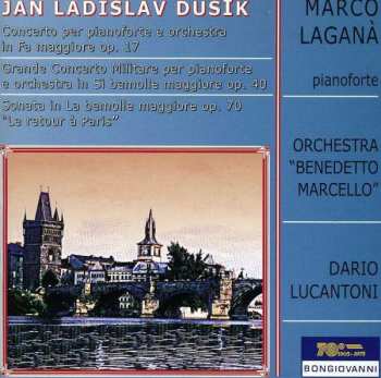 Album Johann Ludwig Dussek: Klavierkonzerte Op.17 & 40