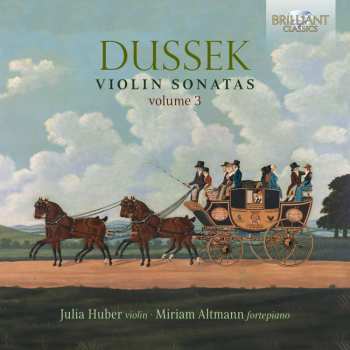 Album Johann Ludwig Dussek: Violinsonaten Vol.3