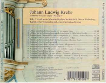 CD Johann Ludwig Krebs: Complete Works For Organ Volume 9 402298