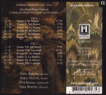2CD Johann Mattheson: Der Brauchbare Virtuoso 349617