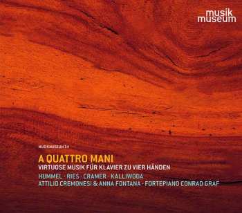 Album Johann Nepomuk Hummel: Attilio Cremonesi & Anna Fontana - A Quattro Mani