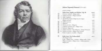 CD Johann Nepomuk Hummel: Ballet Music From: Sappho Von Mitilene • Das Zauberschloß • Twelve Waltzes And Coda 253106