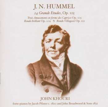 Album Johann Nepomuk Hummel: Etüden Op.125 Nr.1-24