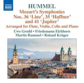 Album Johann Nepomuk Hummel: Mozart Symphonies 36 • 35 • 41