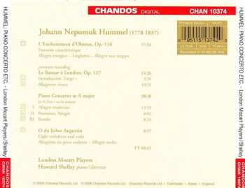 CD Johann Nepomuk Hummel: Piano Concerto In A And Others 149845