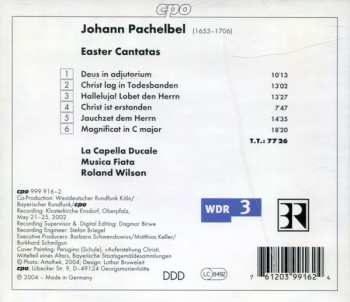 CD Johann Pachelbel: Easter Cantatas 111820
