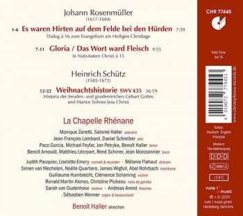 CD Johann Rosenmüller: Es Waren Hirten Auf Dem Felde - Geistliche Konzerte Zur Weihnacht 336521