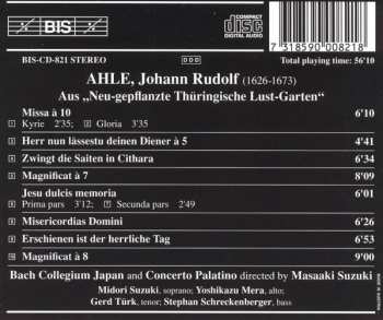 CD Johann Rudolf Ahle: "Neu-Gepflanzte Thüringinsche Lust-Garten" 457953