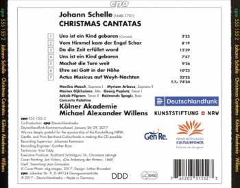 CD Johann Schelle: Actus Musicus Auf Weyh-Nachten - Christmas Cantatas 296747