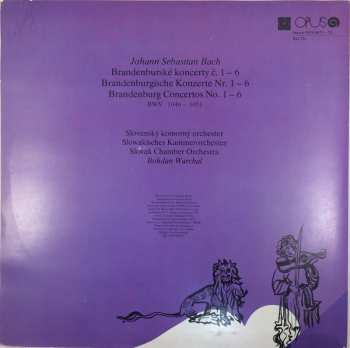 2LP Johann Sebastian Bach: 6 Brandenburg Concertos (2xLP) 119445