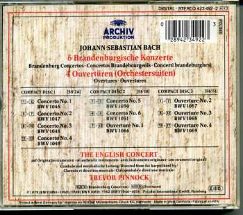 3CD Johann Sebastian Bach: 6 Brandenburg Concertos / 4 Orchestral Suites 44719