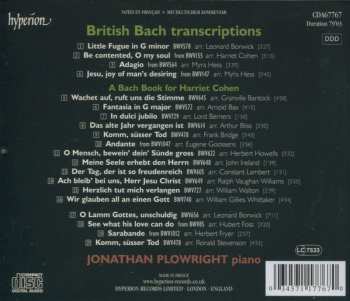 CD Johann Sebastian Bach: 'A Bach Book For Harriet Cohen' And Other British Transcriptions 321564