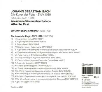 CD Johann Sebastian Bach: Die Kunst Der Fuga - BWV 1080 491512