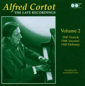 Album Johann Sebastian Bach: Alfred Cortot - The Late Recordings