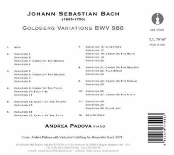 CD Johann Sebastian Bach: Goldberg Variations 399463