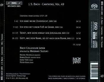 SACD Johann Sebastian Bach: Cantatas 49: ►156 ►159 ►171►188 ( Ich Habe Meine Zuversicht) 390503