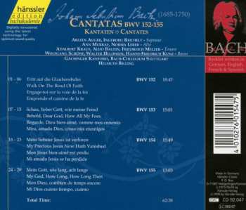 CD Johann Sebastian Bach: Cantatas BWV 152-155 Vol.47 402532