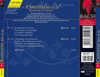 CD Johann Sebastian Bach: Cantatas BWV 19, 20 (Es Erhub Sich Ein Streit / O Ewigkeit, Du Donnerwort) Vol.6 488355