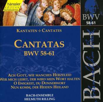 Album Johann Sebastian Bach: Cantatas BWV 58 - 61