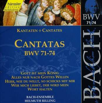 Album Johann Sebastian Bach: Cantatas BWV 71-74