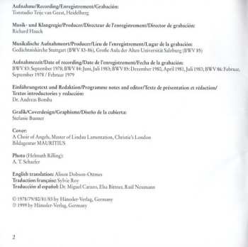 CD Johann Sebastian Bach: Cantatas BWV 83-86 542226